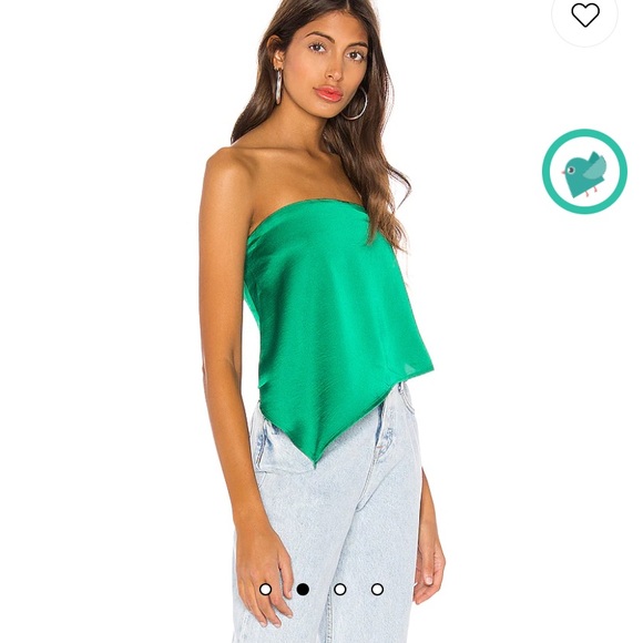 Superdown Cora strapless top size large. Sold out on Revolve. - Picture 2 of 5